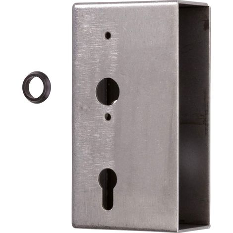 Alberts 417086 Serratura a scatola, senza serratura, adatta per serrature tipo 2784, acciaio, Entrata 60 mm, 173 x 93 x 40 mm