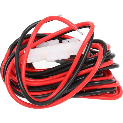 Câble d'alimentation CC pour autoradio Kenwood TK7160, TK8160, TK7360, NX-700, NX-800 et NX-720 (3 m / 9,84 pi)