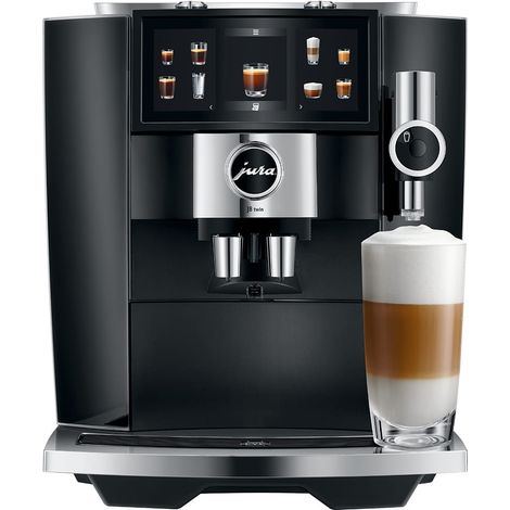 Jura J8 J8 twin Macchina da caffe' automatica Capacita' serbatoio 1,9 L colore Nero (1/5)
