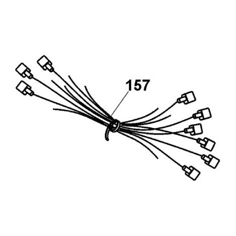 FAISCEAUX DE CABLES POUR SECHE LINGE CANDY - 41038890