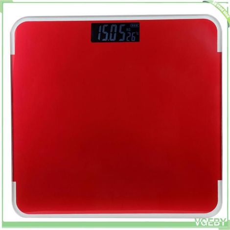 Balance de graisse corporelle - FAFEICY - Modèle standard - Écran LED - Verre trempé - 0,2–180 kg (1/5)