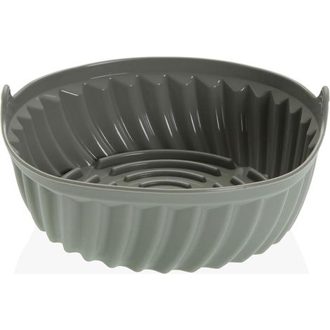 VERSA molde freidora aire silicona redondo 18,5 cm , Molde freidora aire silicona redondo 18,5cmMarca VersaMolde para freidora de aire realizado en de silicona libre de BPA