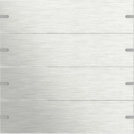 Gira Set placca 4f sens.a sfioram.4.95 acciaio inox [5024219], 5024 219