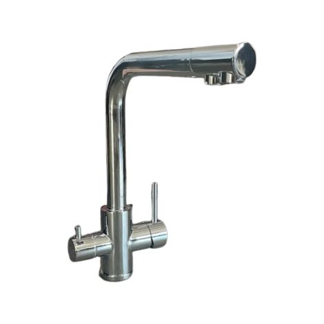 Mitigeur de cuisine à double sortie pour purificateur d'eau/eau potable (1/4)