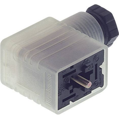 Connecteur avec témoin de fonctionnement Hirschmann GML 216 NJ LED 24 HH 934 458-002-1 noir Pôle:2 + Terre 1 pc(s)