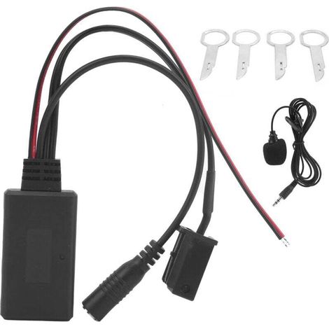 Bluetooth 5.0 Adapter, AUX Freisprecheinrichtung, Mikrofon, 8-Pin Autoradio, Ford 5000/6000 CD