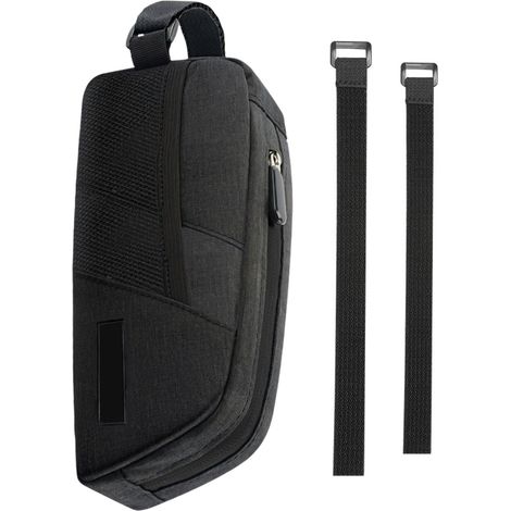 Sacoche de cadre avant pour vélo de route, sacoche de cadre avant avec poches sur le tube supérieur, sacoche de rangement pour outils de cyclisme, sacoche de selle avant pour VTT (1/5)