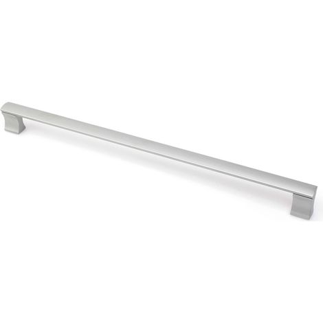 Asa de aluminio con acabado anodizado mate, dimensiones:330x16x30mm y entrepuntos:320mm - (1/4)