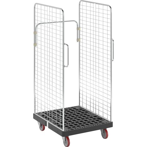 FRANKEL kaiserkraft, Roll-conteneur, 2 grilles latérales avec (1/5)