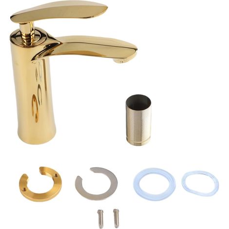 Mitigeur lavabo cascade pour salle de bain et meuble-lavabo (1/5)