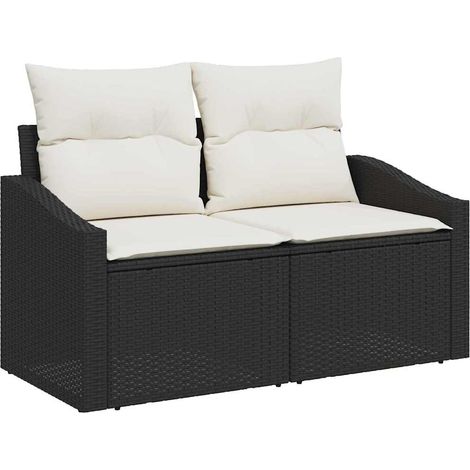 Maison Exclusive - Garten-Sofa mit Kissen 123 x 62 x 69 cm Poly-R