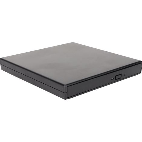 Lecteur DVD externe portable et silencieux USB 2.0 pour ordinateur portable et PC. (1/5)