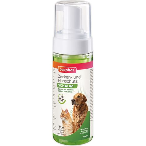Beaphar Zecken- und Flohschutz Schaum 150 ml Zeckenschutz Flohschutz