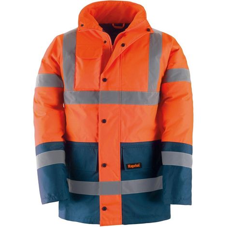 Parka naranja de alta visibilidad, talla XXL, KAPRIOL KAPRIOL (1/3)