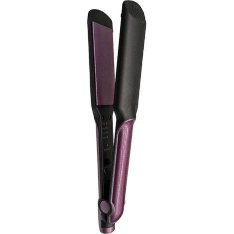 Lisseur de cheveux professionnel céramique 3D, fer plat électronique, lissage rapide, brosse chauffante 220V, prise UE, coiffage salon, outil de lissage à plaques céramiques. (1/5)