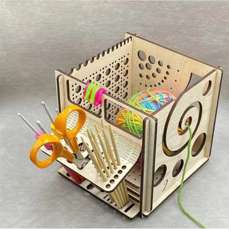 Nouvelle boîte à outils multifonctionnelle Knitti pour laine (2023) (1/5)