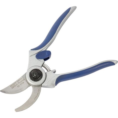 Sécateur Basics en acier de 17,8 cm, bleu-Online Store (1/4)