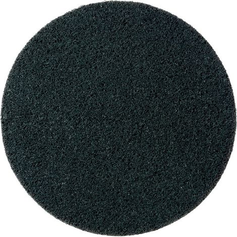 Meule abrasive compacte auto-grippante en fibres « Unitized » 125 mm sur bande auto-agrippante metabo