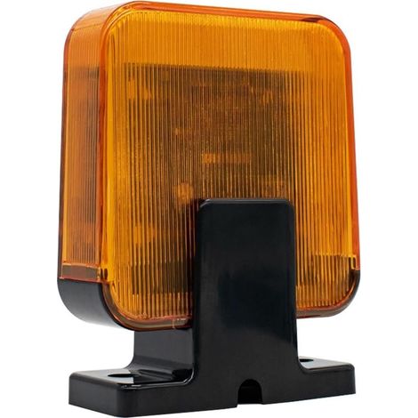 Lampe Alarme Clignotante Stroboscope Pour Revêtement Pivotant Auto, Ouvre-Porte Garage Sans Son, DC12V à 265Vac [Classe A]