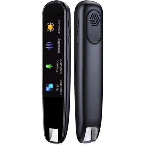 Stylo traducteur de langues avec Wi-Fi et fonction de lecture par scan, noir (1/5)