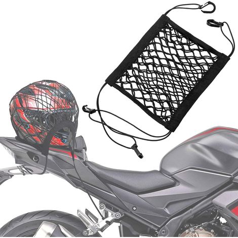 filet Bagages Moto Filet Bagages Araigne Elastique Et Petite Filet Elastique Rglables Pour Moto Bicyclette Filet Pour Casque Moto (1/5)