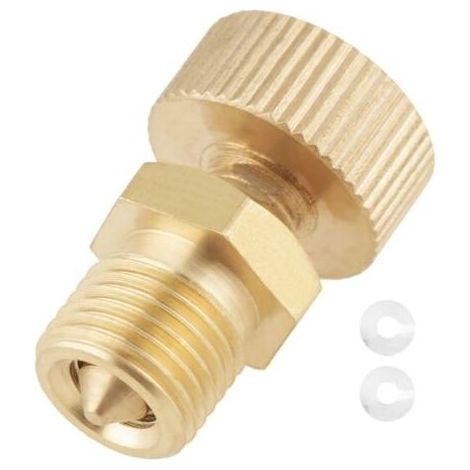 Vanne de Purge D'air en Laiton 10 X 1 Mm - Accessoire de Remplacement pour Vis électriques Haute Pression (1/5)