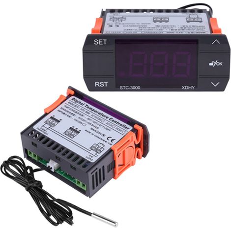 Thermostat numérique tactile STC-3000 220V avec capteur (30A) (1/5)