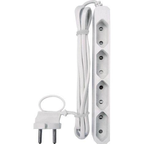 Multiprise x4 GAO 0257 blanc Q045361 (1/5)