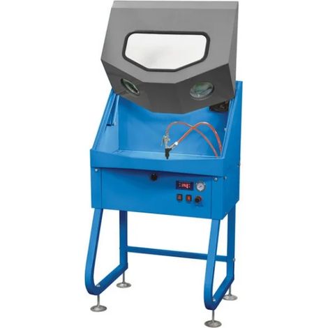 Fervi – Fontaine de nettoyage pour pièces mécaniques – Lavage à l'eau chaude jusqu'à 60°C – Pistolet pneumatique Venturium – SKU 305 (1/5)