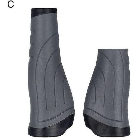 paire de repose-mains de vélo antidérapants avec verrouillage d'extrémité de guidon et poignées pivotantes - Accessoire de vélo-C (1/5)