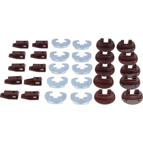 Kit de réparation glissières tiroir en alliage d'aluminium et pour le (1/5)
