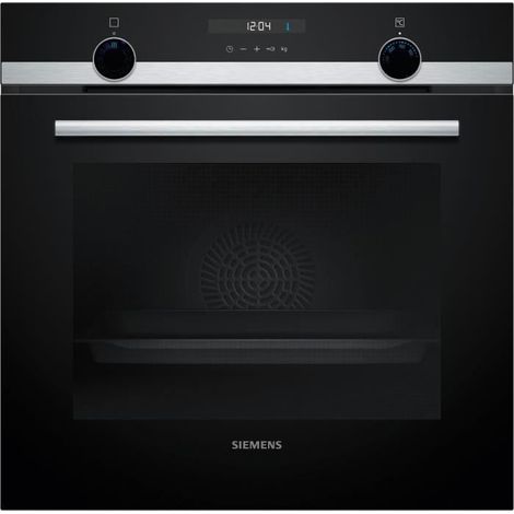 Siemens – Four traditionnel encastrable 71L – 7 modes de cuisson – Classe A+ – Nettoyage EcoClean – Dimensions H595 x L594 x P548 mm (1/5)