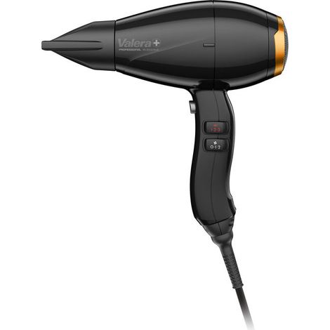 Valera Swiss Nano 9200 Plus RC Asciuga Capelli 2100 W Nero Oro