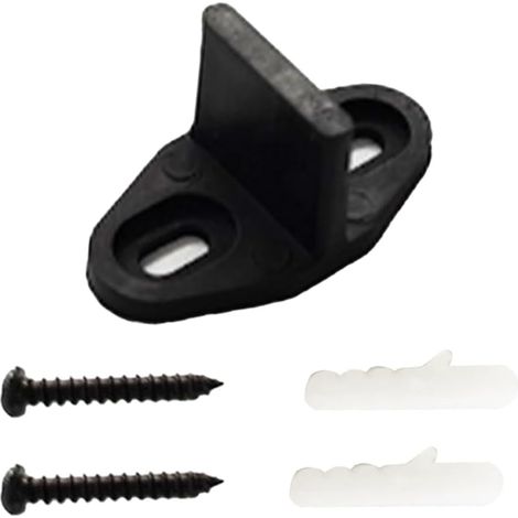 Guide de sol pour porte de grange coulissante plastique, réglable (1/5)