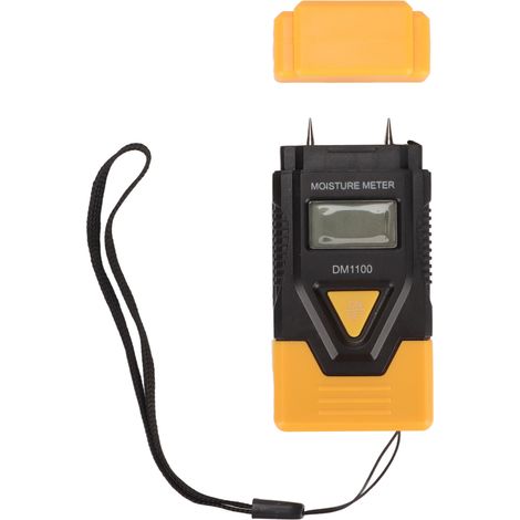 DM1100 Digitales Dreifunktions-Holzfeuchtemessgerät für Holz, Karton, Beton und Erde, Feuchtigkeitstester (batterielos) (1/5)