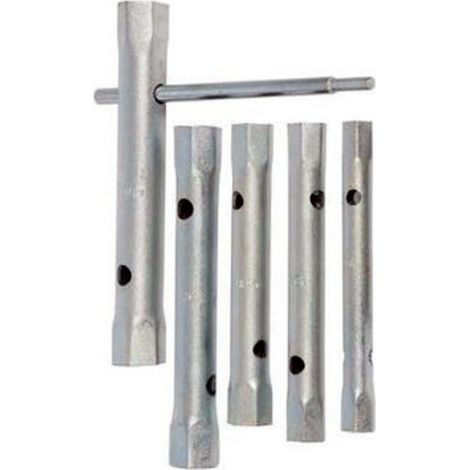 TRADE SHOP - Kit Chiave Chiavi A Tubo 6 Pezzi Per Idraulica Fai Da Te Ferramenta - (1/2)