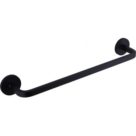 Barre magnétique porte-serviettes pour réfrigérateur - Porte-serviettes de cuisine (noir)