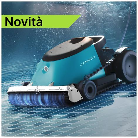 Robot pulitore wireless per piscine Leonardo XC 24