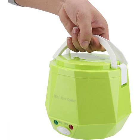 Cuiseur à riz/cuiseur vapeur électrique multifonctionnel portable 24 V 140 W 1,3 L pour camion (vert) (1/5)