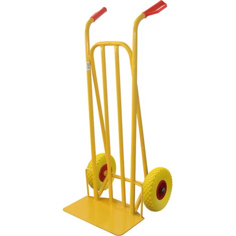 Carretilla Almacen / Sacos Ruedas Macizas Llantas De Plástico (1/2)