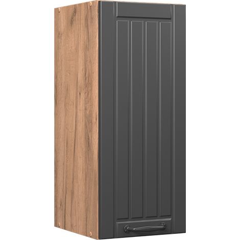 Elément haut de cuisine Fame-Line, Gris foncé, 30cm, Vicco