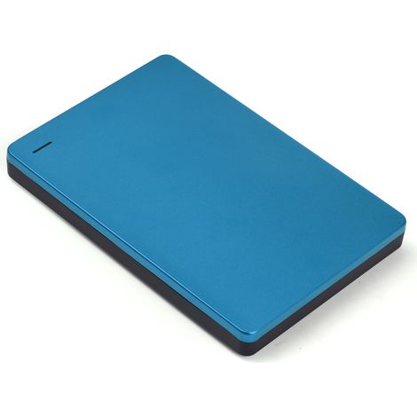 Disque dur externe 2,5 pouces USB 3.0 portable avec transmission stable, boîtier métallique pour ordinateur portable/ordinateur/téléphone portable (1/5)