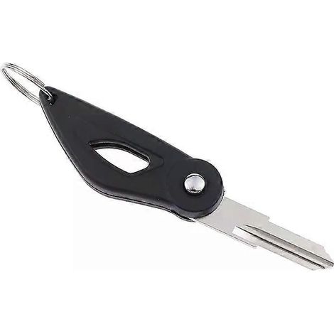 Ébauche de clé pliante argentée pour Benelli TRK502 TRK502X 502C TNT150 TNT15 / TNT 15 150 (1/5)