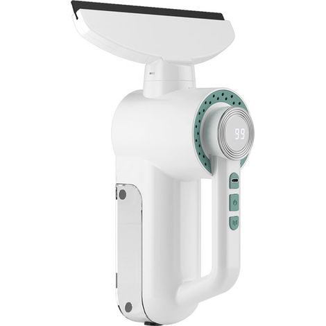 Aspirapolvere elettrico per vetri, strumento di pulizia elettrico da 1500 Pa con batteria da 3000 mAh, adatto per porte in vetro, piastrelle, specchi e auto (verde) (1/2)