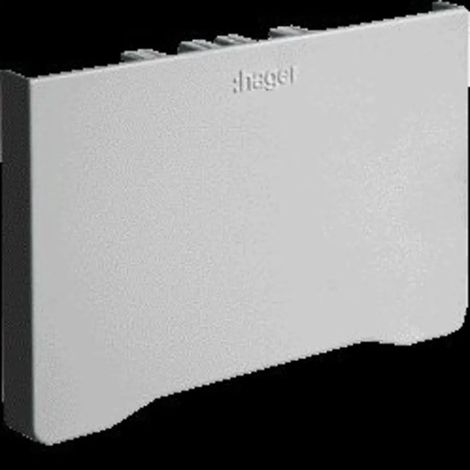 Embout queraz enclipsage direct pour GBD(A)50085 alu - HAGER GBD500856ALU