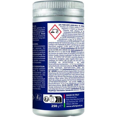 Dégraissant Pour Lave-Vaisselle - 250 G - Élimine Graisses Et Résidus - Anti-Odeurs (1/2)