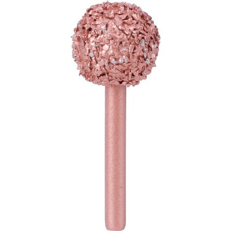 Tête de meulage pneumatique en acier au tungstène, boule ronde polie, outil professionnel de réparation de véhicules 8005-02 6x25mm (1/5)
