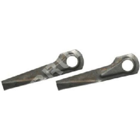 Ailerons de pale longueur 142 mm - JONSERED - PARTNER - MC CULLOCH - AYP - NOMA - MURRAY - FLYMO - 011045