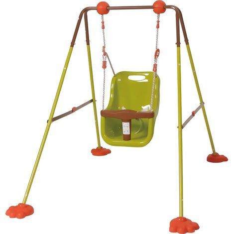 Altalena pieghevole da giardino per bambino con (1/4)