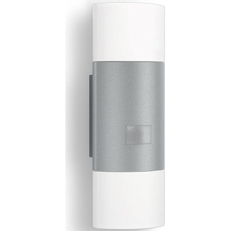 Steinel Sensor-Aussenleuchte 11W, L 910 LED silber,Aussenwandleuchte,Wandleuchte (1/5)